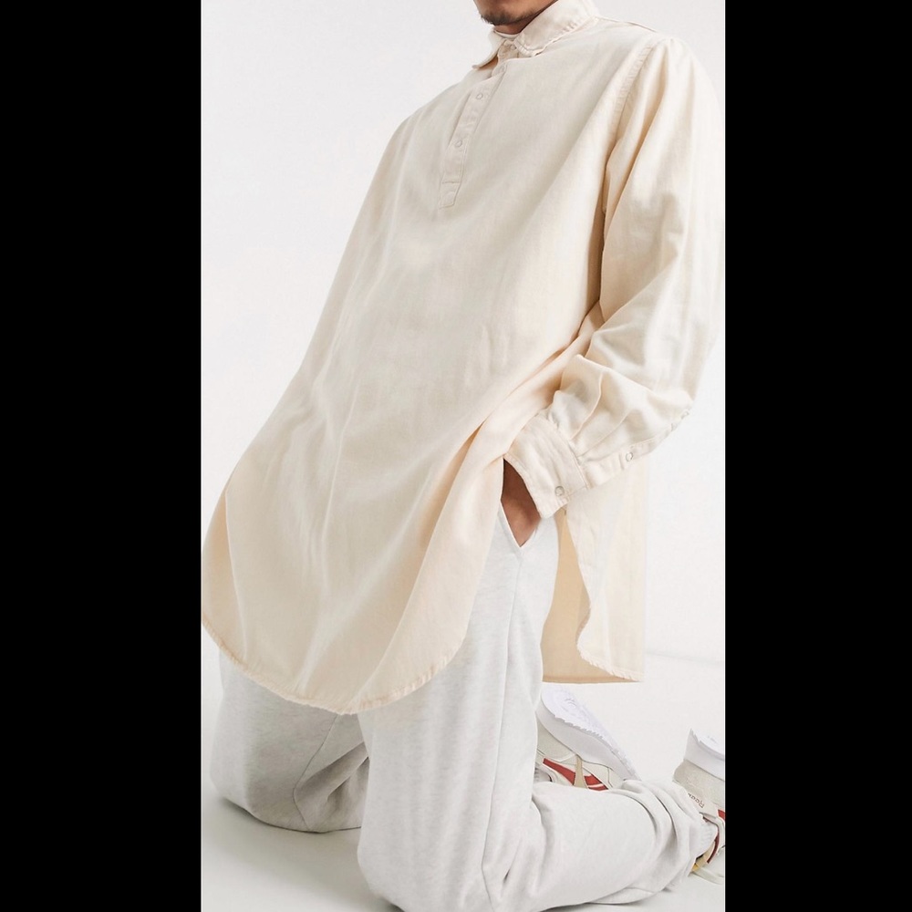 ASOS Design Oversized overhead shirt